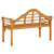 Patio Bench 49.2" Solid Wood Acacia A949-318550