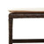 11 Piece Patio Dining Set with Cushions Brown Poly Rattan A949-3278096