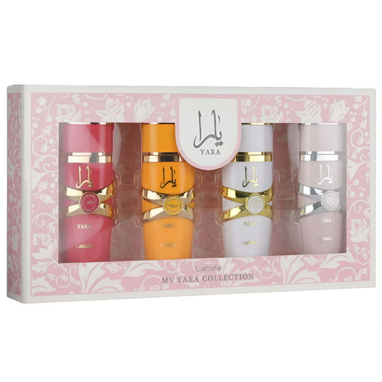 Lattafa Yara 4 Piece Gift Set M433-WS-LAYARA-4PC
