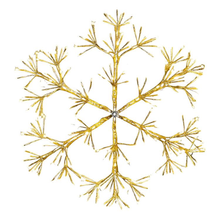 Light Color: Warm White, Size: 75CM-US, Power Specifications:  - LED Christmas Snow Flake-shaped Li Q119-CJHD264047206FU