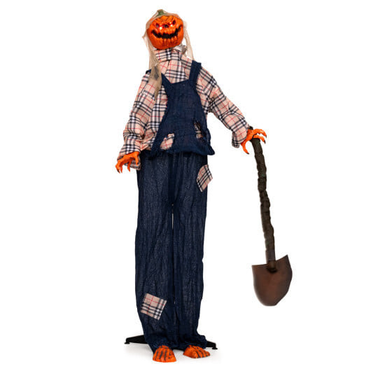 5.3 ft Halloween Decoration Outdoor with Red Eyes and Shovel D681-CM25669