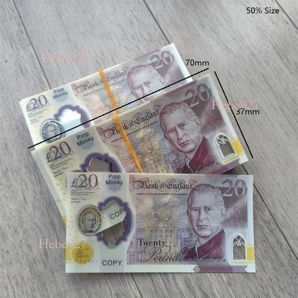 Realistic UK Copy Party Supplies Fake 20 50 100 Canadian New Zealand Prop Currency Australian Plast Y829-1479279172210769944