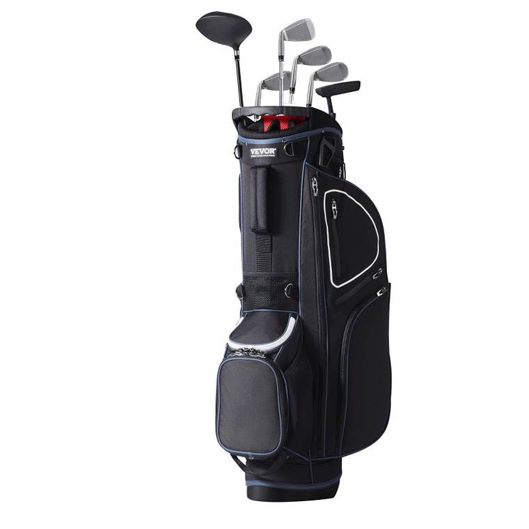 Golf Cart Bag with 14 Way Organizer Divider Top, 35 11 Pockets Premium Cart Bag with Stand, Durable E415-HHBHHB36YC10TEZZLV0