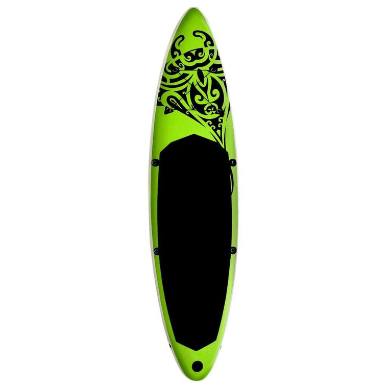  Inflatable Stand Up Paddleboard Set 120.1"x29.9"x5.9" Green A949-92740