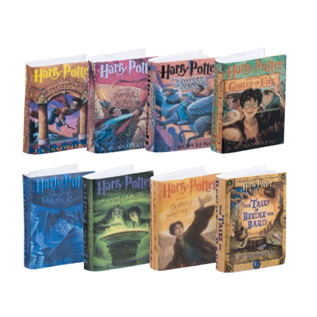 Harry Potter Mini Book Charms complete set of 7