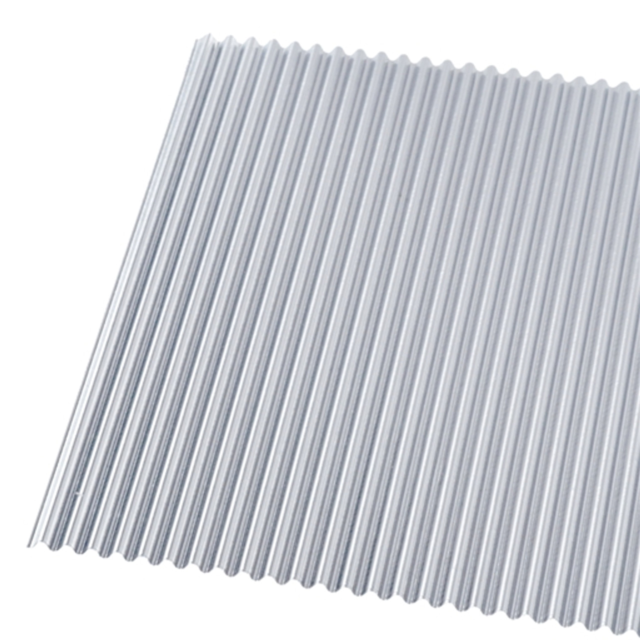 Five Small Corrugated Metal Sheets