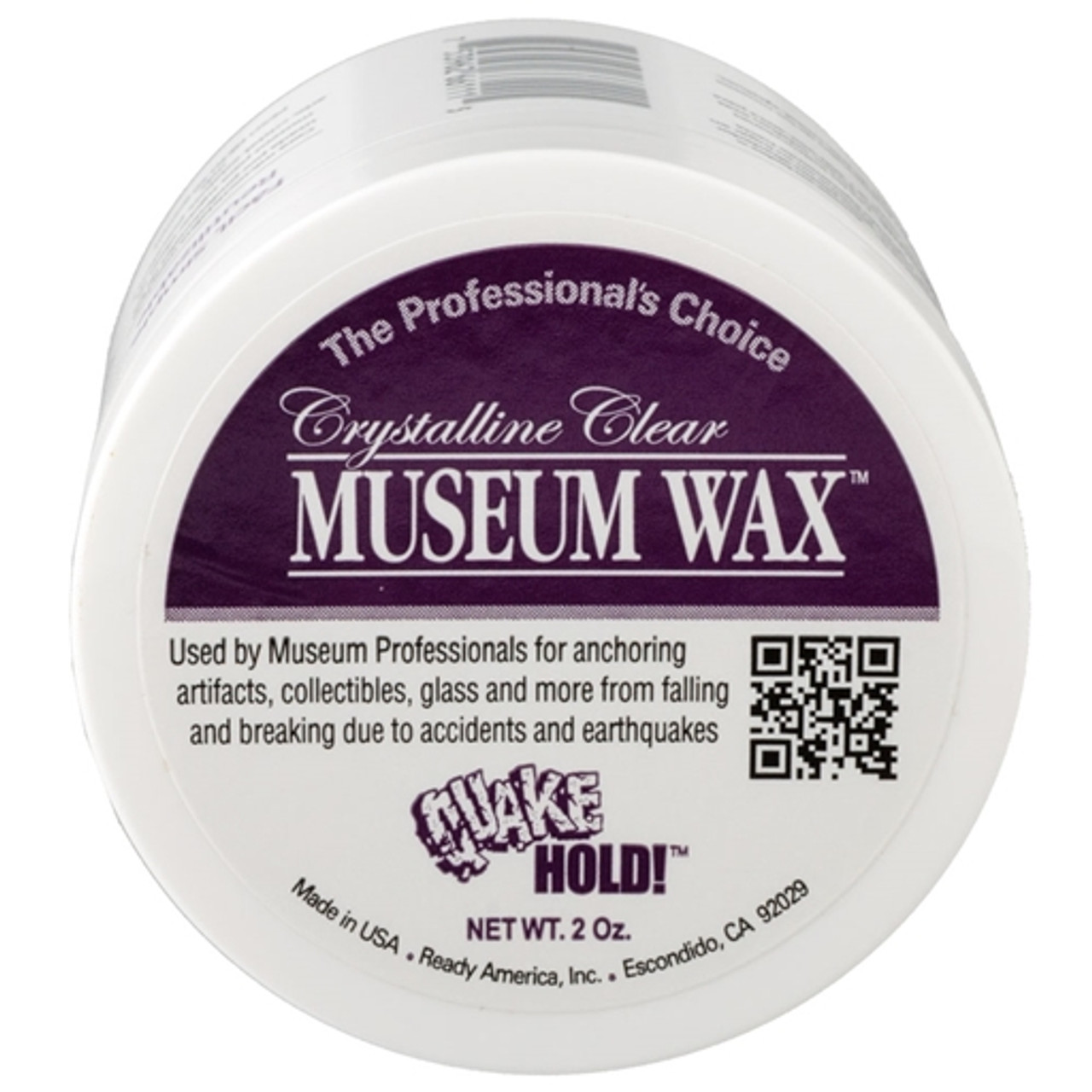 Crystalline Clear Museum Wax 4oz