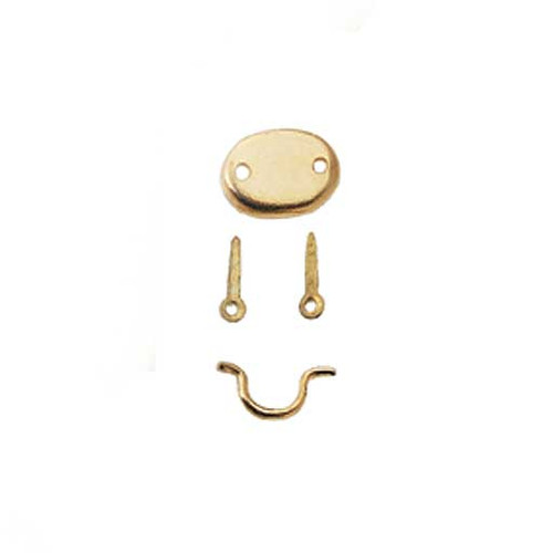 Brass Hepplewhite Drawer Pull by Houseworks
