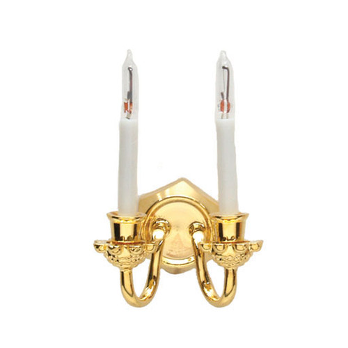 Stratton Double Candle Wall Sconce, 12V