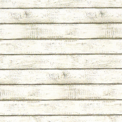 Whitewashed Plank Wallpaper (One Sheet)