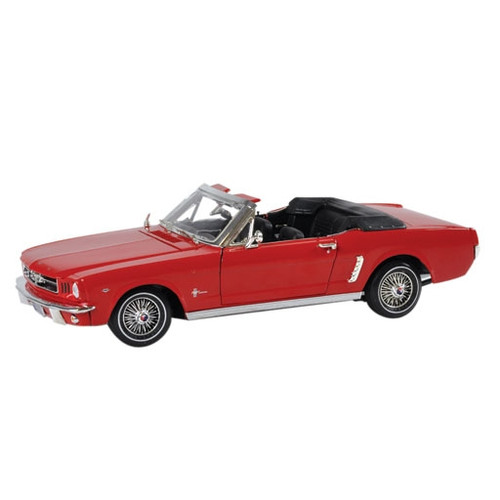 1964-1/2 Red Ford Mustang Convertible