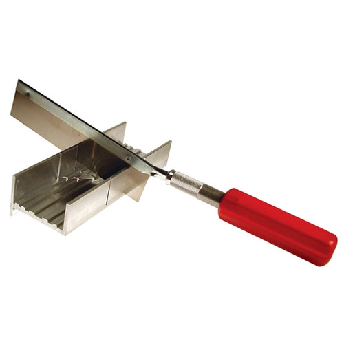 Aluminum Miter Box with Saw Blade and Handle