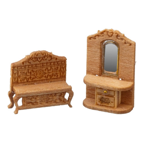 1/144 Scale Victorian Hall Furniture Kit