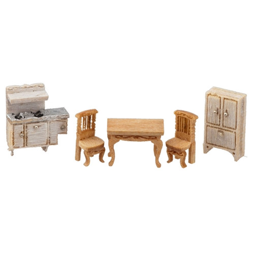 1/144 Scale Victorian Kitchen Furniture Kit