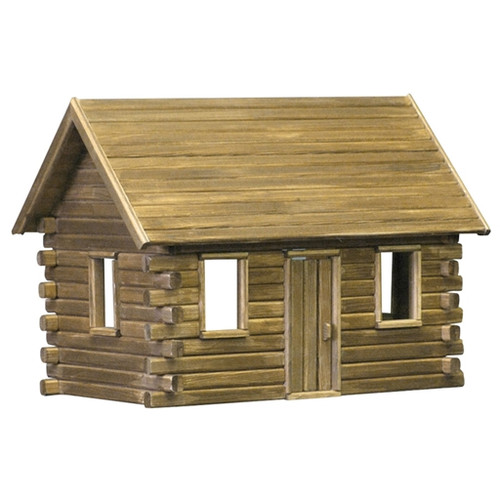 Crockett's Log Cabin Dollhouse Kit