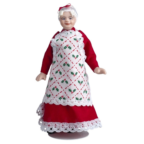 Mrs. Claus, Porcelain Doll