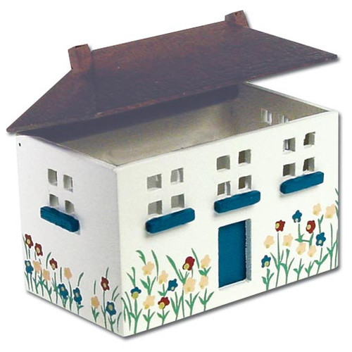 Handpainted Doll's Dollhouse