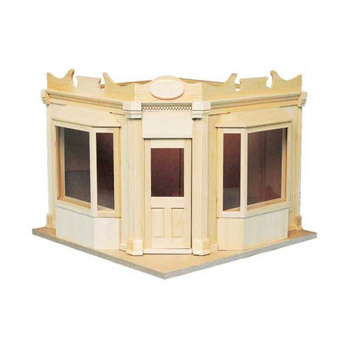 Street of Shops - Corner Shop Dollhouse Kit