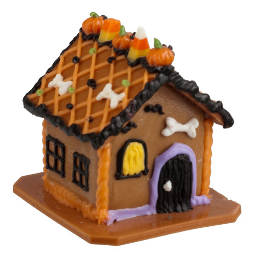 Halloween Brown Gingerbread House