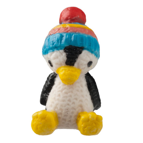 Gurumi Crochet Penguin Fève