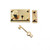 Brass Americana Lock w/Key by Houseworks