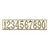 Brass House Number Set