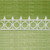 Widow's Walk White Fence, 2-Pack