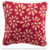 Red Floral Pillow