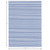 Blue and White Stripe Rug