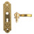 Lever Door Handle with Fancy Backplate