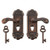 Antique Bronze Lever Door Handles