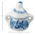 Blue Floral Sugar Bowl