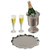 Champagne, Tray, Ice Bucket and Flutes Set