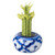 Lucky Bamboo in Blue and White Planter