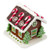 Candy Cane Gingerbread House