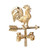 Small Rooster Weathervane