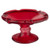 Red Pedestal Plate