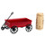 Large Red Metal Wagon