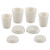 White To-Go Cup Set