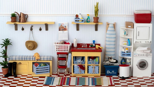 Fun & Functional: A mudroom/laundry room