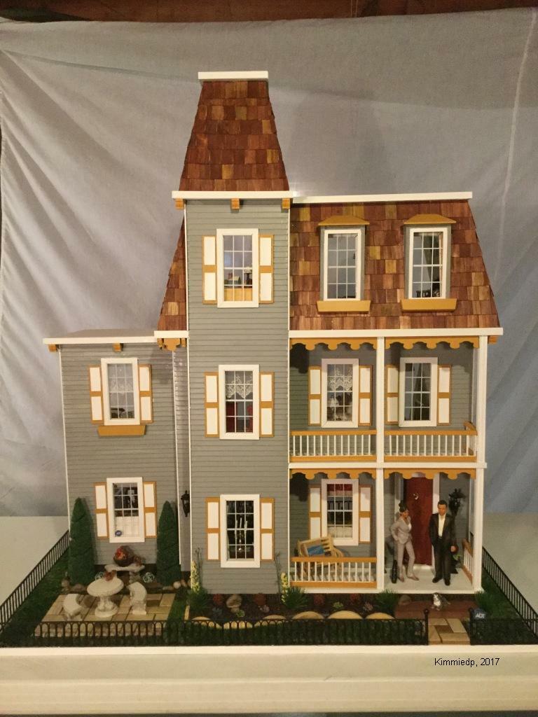 The Allison Jr Dollhouse with addition