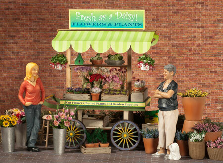 Fresh as a Daisy! Flower Cart