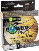 PowerPro Super 8 Slick V2 Microfilament Braided Line Onyx