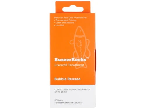 Buzzer Rocks - Livewell Treatment Bubble Release - 8 Tablets