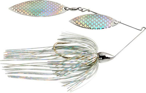 War Eagle Nickel Frame Double Willow Spinnerbait