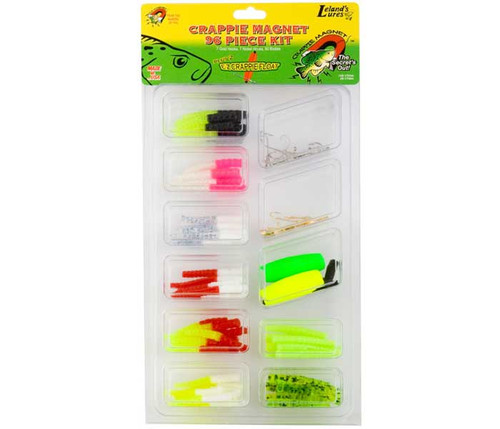LeLand's Lures Crappie Magnet 96 Piece Kit