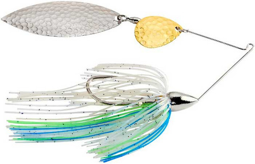 War Eagle Nickel Frame Hammered Tandem Willow Spinnerbait