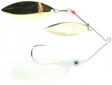 Nichols Pulsator Gold Rush Double Willow Spinnerbait