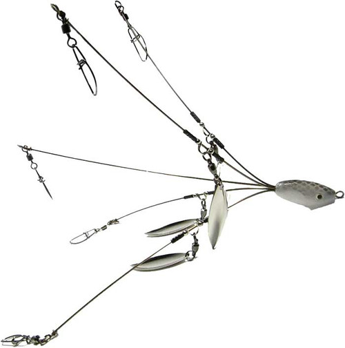 5 Wire 4 Blade Umbrella Rig