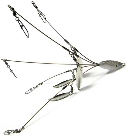 5 Wire 8 Blade Umbrella Flex Rig